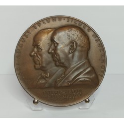 SVEZIA Medaglia di bronzo di Carl August Edlund e Sigurd Nauckhoff  1939